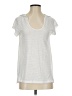 Aryeh Silver Short Sleeve Top Size S - photo 1