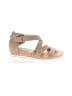 Adrienne Vittadini Tan Wedges Size 6 1/2 - photo 1