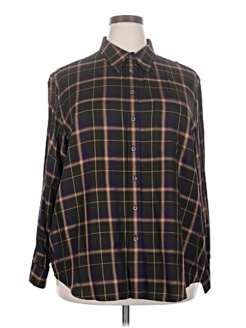 Jones New York Sport Long Sleeve Button-Down Shirt (view 1)
