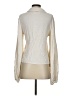 Sancia Metallic Ivory Long Sleeve Blouse Size XS - photo 2