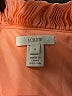 J.Crew 100% Silk Orange Sleeveless Silk Top Size 6 - photo 7