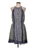 Joie Paisley Blue Cocktail Dress Size L - photo 1