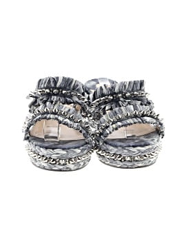 Christian Louboutin Raffia Voltinoudou 60mm Wedges (view 2)