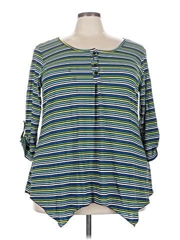 Forgotten Grace 3/4 Sleeve Blouse (view 1)