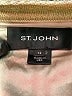 St. John Metallic Silver Cocktail Dress Size 12 - photo 6