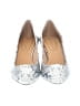 Corso Como Print Blue Heels Size 7 1/2 - photo 2