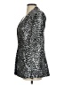 Zara 100% Elastane Silver Blazer Size S - photo 5