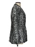 Zara 100% Elastane Silver Blazer Size S - photo 4