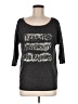 Campus Couture Gray 3/4 Sleeve T-Shirt Size M - photo 1