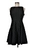 Elle Argyle Black Cocktail Dress Size 6 - photo 1