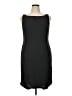 Casual Corner Solid Black Cocktail Dress Size 16 - photo 1