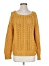 Coincidence & Chance Solid Yellow Pullover Sweater Size XS - photo 1