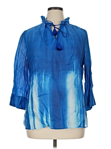 Carlisle 3/4 Sleeve Blouse (view 1)