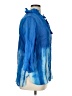 Carlisle 100% Ramie Tie-dye Blue 3/4 Sleeve Blouse Size 14 - photo 4