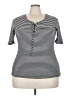 No Comment Black Short Sleeve Top Size 3X - photo 1