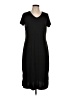 32 Degrees Solid Black Casual Dress Size L - photo 1