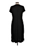32 Degrees Solid Black Casual Dress Size L - photo 2