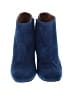 Céline 100% Leather Blue Suede Bam Bam Ankle Boots Size EU 36 - photo 2