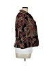 Harve Benard Paisley Burgundy Blazer Size 16 - photo 4