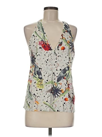 Cacharel Sleeveless Silk Top (view 1)