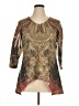 Reba Brown 3/4 Sleeve Blouse Size 1X - photo 1