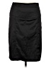 BCX Solid Black Casual Skirt Size 7 - photo 1