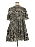 Boohoo 100% Polyester Animal Print Black Casual Dress Size 18 - photo 2
