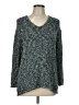 J.Jill Tweed Blue Pullover Sweater Size Lg Petite - photo 1