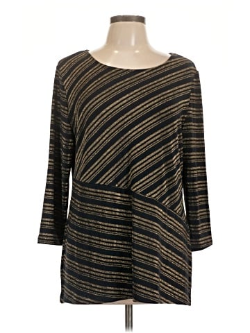 Travelers by Chico's 3/4 Sleeve Top (view 1)
