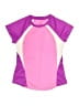 C9 By Champion 100% Polyester Color Block Purple Active T-Shirt Size 7 - 8 - photo 1