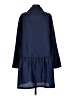 Joan Vass 100% Polyester Solid Blue Casual Dress Size 4 (0) - photo 2