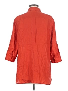 Chico's 3/4 Sleeve Button-Down Shirt (view 2)