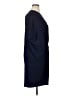 Lanvin Solid Blue Cocktail Dress Size XL - photo 4