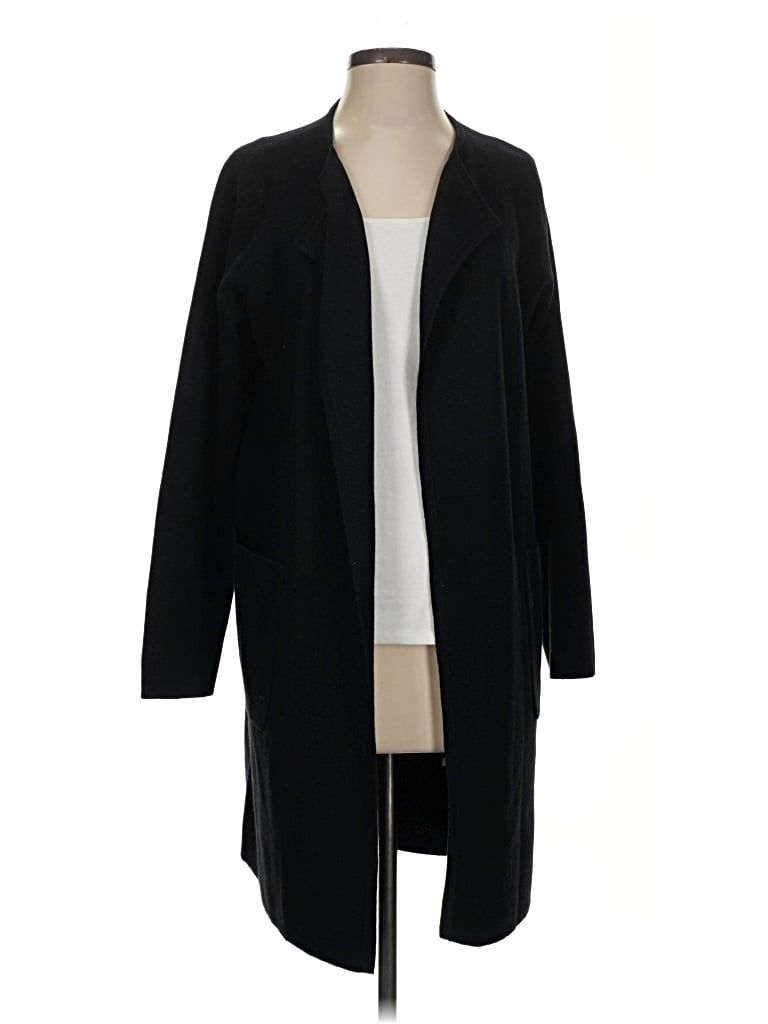 Pre-owned J.crew 365 Cardigan Sweater In Black