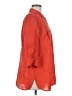Chico's Orange 3/4 Sleeve Button-Down Shirt Size M (estimated) - photo 4
