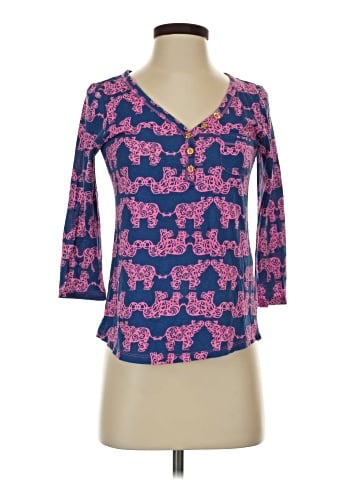 Lilly Pulitzer 3/4 Sleeve Blouse (view 1)