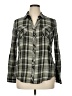 Natural Reflections 100% Cotton Plaid Green Long Sleeve Button-Down Shirt Size XL - photo 1