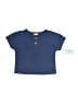 Carter's Blue Short Sleeve Henley 0-3 MO / 3 MO - photo 1
