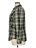 Natural Reflections 100% Cotton Plaid Green Long Sleeve Button-Down Shirt Size XL - photo 5