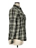 Natural Reflections 100% Cotton Plaid Green Long Sleeve Button-Down Shirt Size XL - photo 4