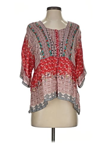 Johnny Was 3/4 Sleeve Blouse (view 1)