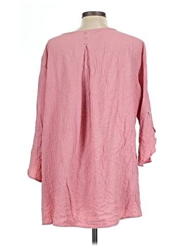 Ali Miles 3/4 Sleeve Top (view 2)