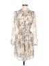 Daniel Rainn Print Ivory Casual Dress Size M - photo 1