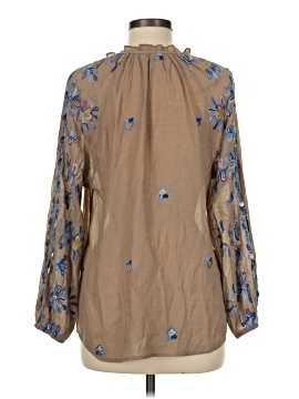 Fig and Flower Long Sleeve Blouse (view 2)