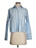 Assorted Brands Stripes Blue Long Sleeve Blouse Size S - photo 1