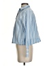 Assorted Brands Stripes Blue Long Sleeve Blouse Size S - photo 5