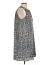 fleur bleue 100% Polyester Floral Blue Casual Dress Size 10 - photo 4