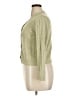 August Silk Green Silk Cardigan Size L - photo 5