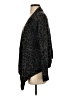 Tahari 100% Cotton Animal Print Black Gray Cardigan Size S (estimated) - photo 5