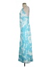 Thakoon Tie-dye Blue Casual Dress Size 12 - photo 5